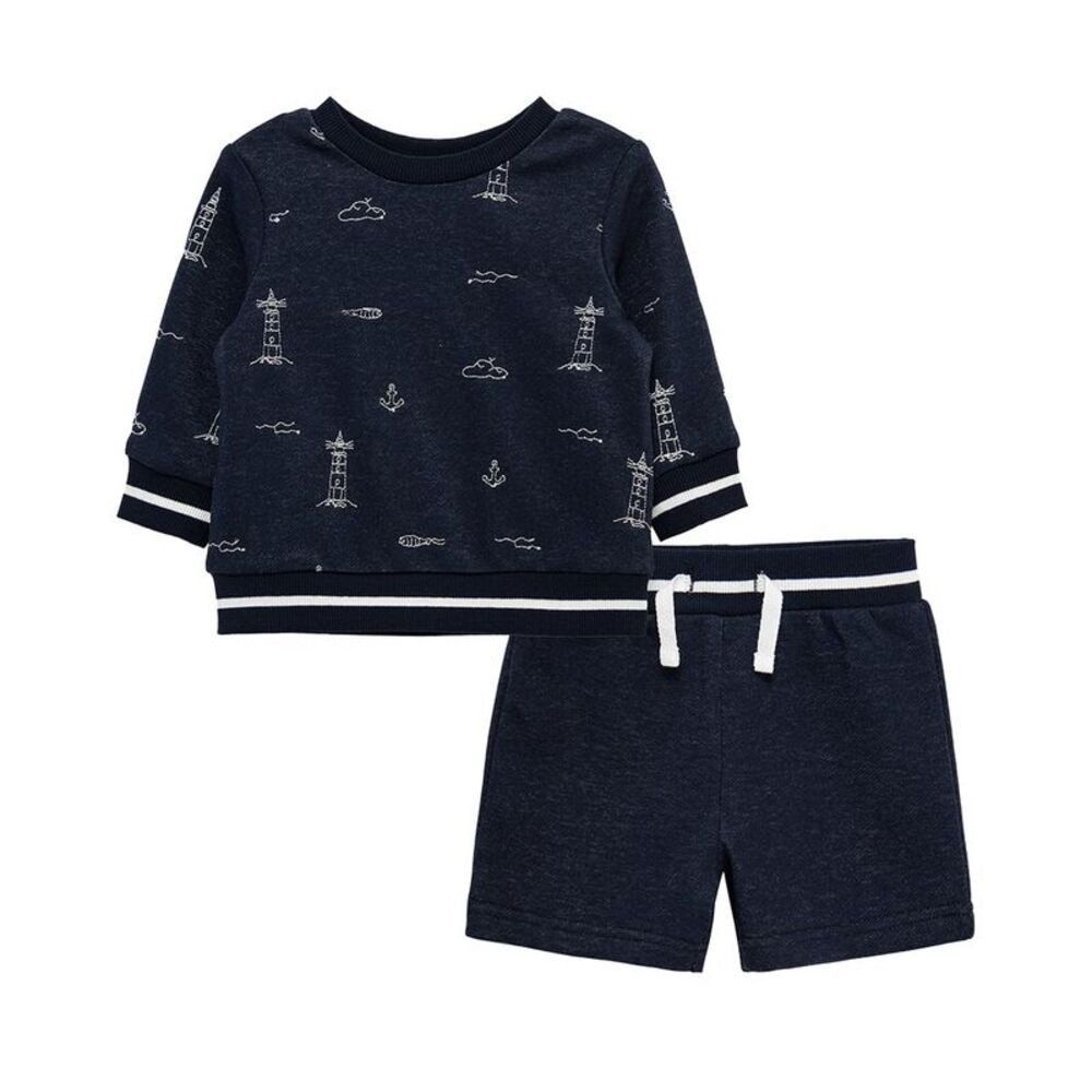 Little Me Baby-Boys  2Pc Lighthouse Active Set
